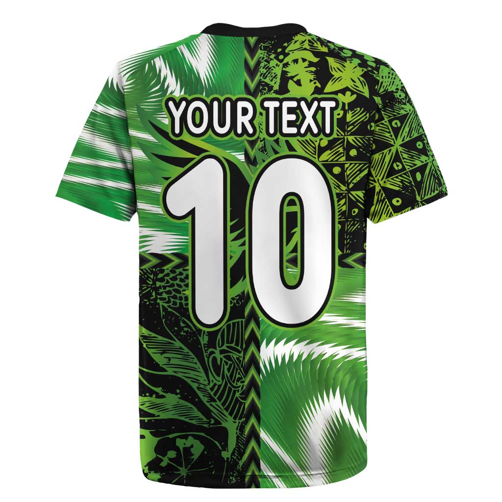 Nigeria Football Custom Rugby Jersey Super Eagles-Africa Spirit - African Pride