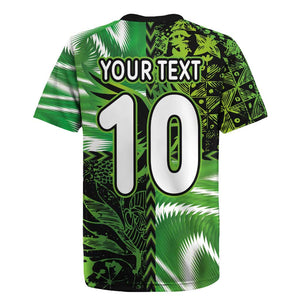 Nigeria Football Custom Rugby Jersey Super Eagles-Africa Spirit - African Pride