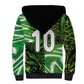Nigeria Football Custom Sherpa Hoodie Super Eagles-Africa Spirit - African Pride