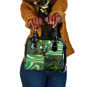 Nigeria Football Custom Shoulder Handbag Super Eagles-Africa Spirit - African Pride