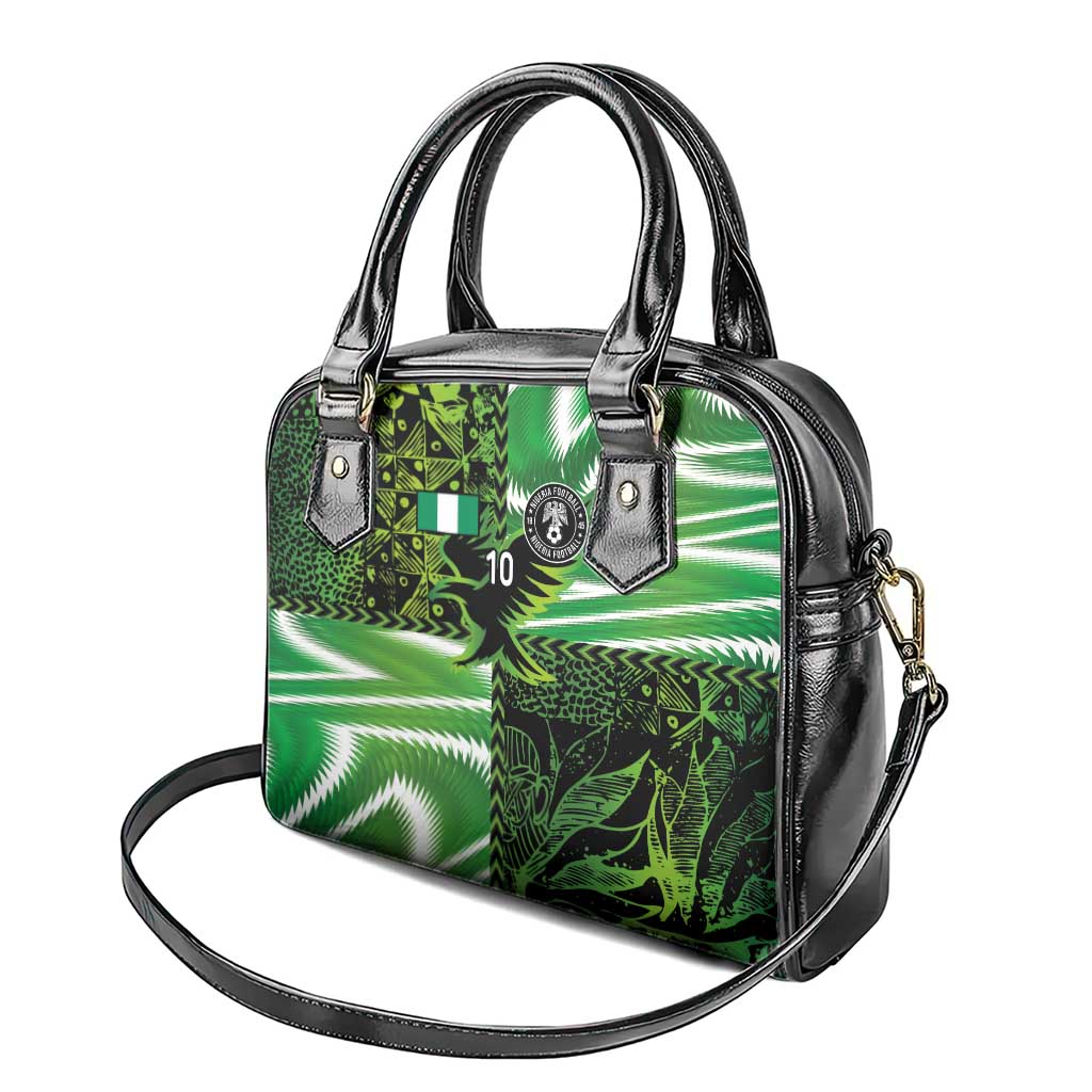 Nigeria Football Custom Shoulder Handbag Super Eagles-Africa Spirit - African Pride