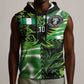 Nigeria Football Custom Sleeveless Hoodie Super Eagles-Africa Spirit - African Pride
