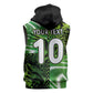 Nigeria Football Custom Sleeveless Zip Hoodie Super Eagles-Africa Spirit - African Pride