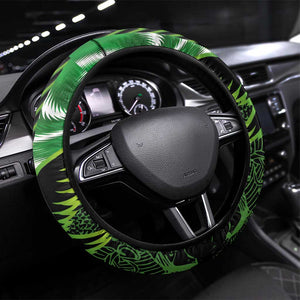 Nigeria Football Steering Wheel Cover Super Eagles-Africa Spirit - African Pride