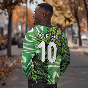 Nigeria Football Custom Sweatshirt Super Eagles-Africa Spirit - African Pride