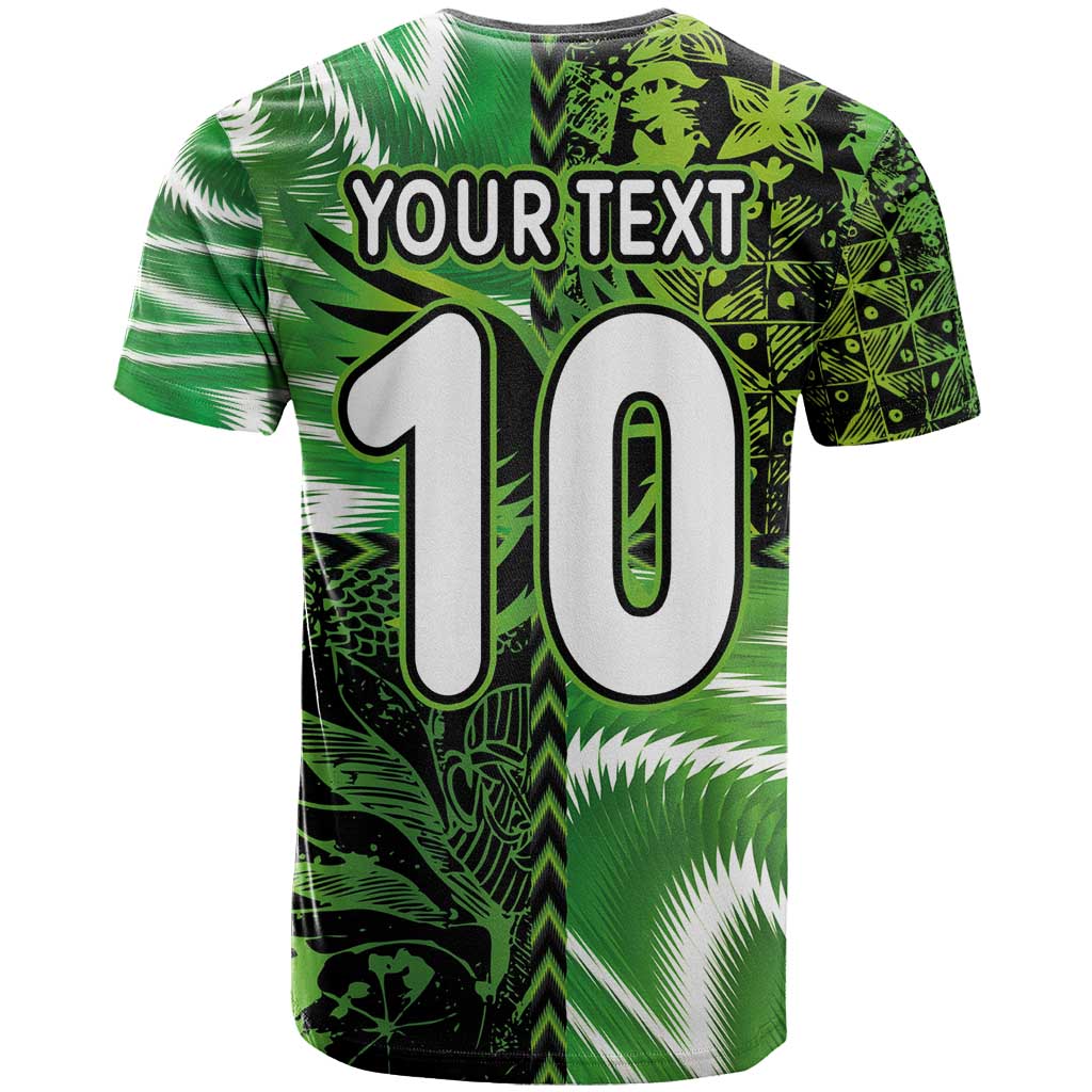 Nigeria Football Custom T shirt Super Eagles-Africa Spirit - African Pride