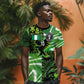 Nigeria Football Custom T shirt Super Eagles-Africa Spirit - African Pride
