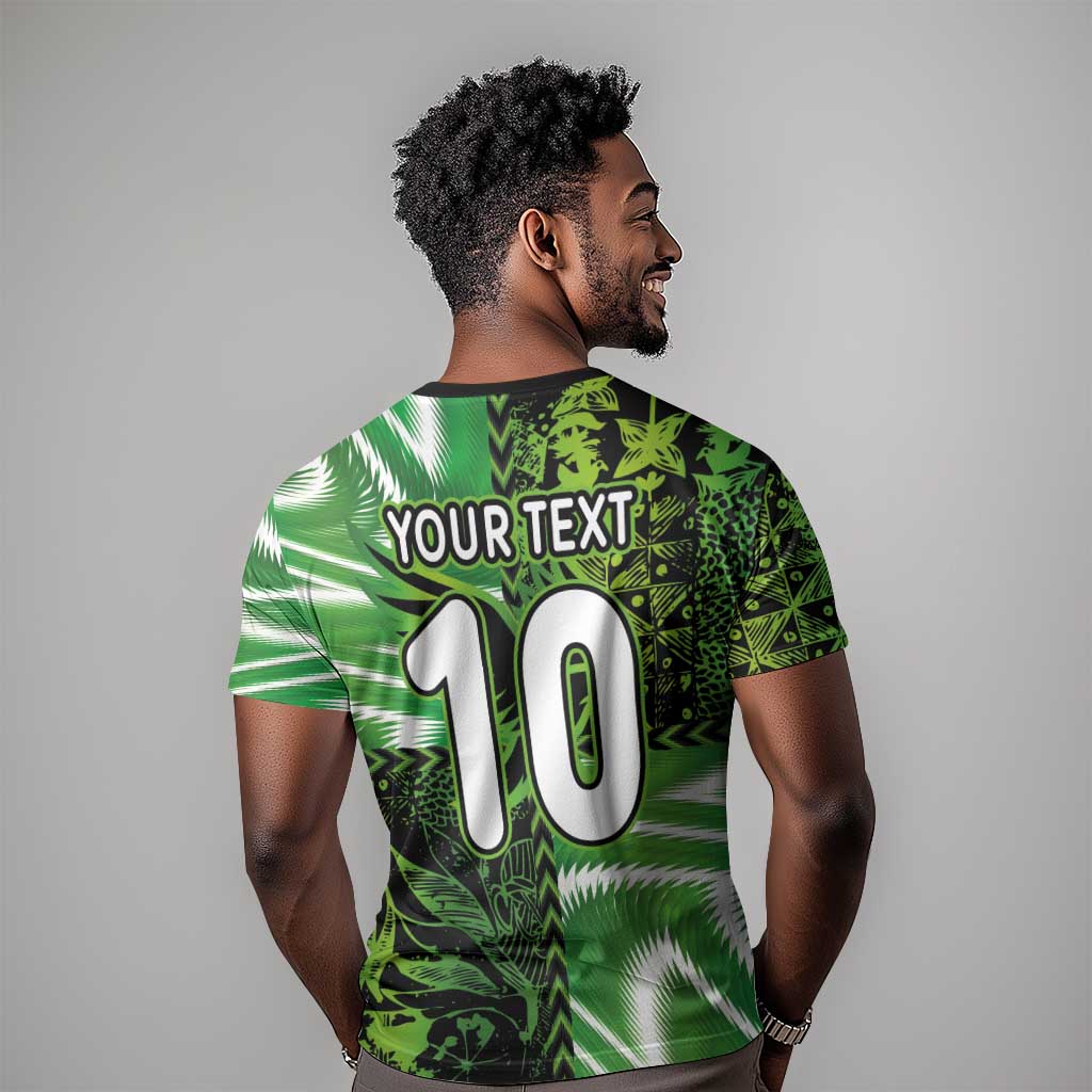 Nigeria Football Custom T shirt Super Eagles-Africa Spirit - African Pride