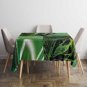 Nigeria Football Custom Tablecloth Super Eagles-Africa Spirit - African Pride