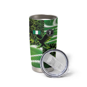Nigeria Football Custom Tumbler Cup Super Eagles-Africa Spirit - African Pride