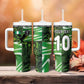 Nigeria Football Custom Tumbler With Handle Super Eagles-Africa Spirit - African Pride