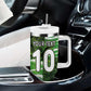Nigeria Football Custom Tumbler With Handle Super Eagles-Africa Spirit - African Pride