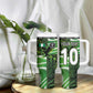 Nigeria Football Custom Tumbler With Handle Super Eagles-Africa Spirit - African Pride