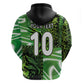 Nigeria Football Custom Zip Hoodie Super Eagles-Africa Spirit - African Pride
