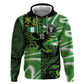 Nigeria Football Custom Zip Hoodie Super Eagles-Africa Spirit - African Pride