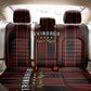 Afro-Trinbago Cricket Knight Riders Back Car Seat Cover Palm Leaves Stripes Style - African Pride