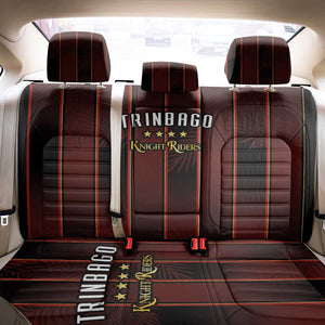 Afro-Trinbago Cricket Knight Riders Back Car Seat Cover Palm Leaves Stripes Style - African Pride