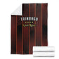 Afro-Trinbago Cricket Knight Riders Blanket Palm Leaves Stripes Style - African Pride
