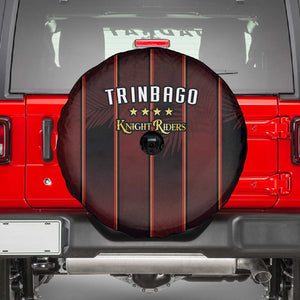 Afro-Trinbago Cricket Knight Riders Spare Tire Cover Palm Leaves Stripes Style - African Pride