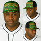 Cameroon Football Baseball Net Cap Tribal Motifs Green Color - African Pride