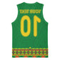 Custom Cameroon Football Basketball Jersey Tribal Motifs Green Color - African Pride