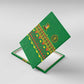 Cameroon Football Canvas Wall Art Tribal Motifs Green Color - African Pride