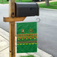 Cameroon Football Garden Flag Tribal Motifs Green Color - African Pride