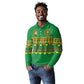 Custom Cameroon Football Long Sleeve Polo Shirt Tribal Motifs Green Color - African Pride