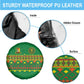 Cameroon Football Spare Tire Cover Tribal Motifs Green Color - African Pride