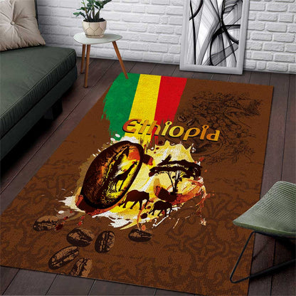 Ethiopia's Pride - Coffee Culture Area Rug