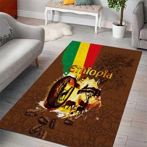 Ethiopia's Pride - Coffee Culture Area Rug
