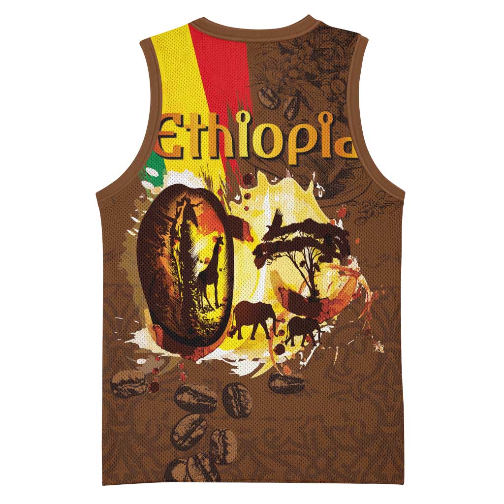 Ethiopia's Pride - Coffee Culture Basketball Jersey LT03