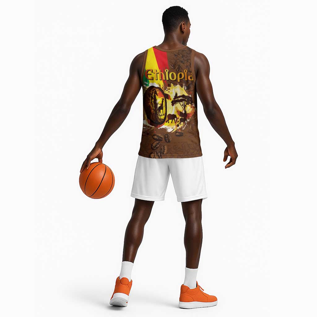 Ethiopia's Pride - Coffee Culture Basketball Jersey LT03