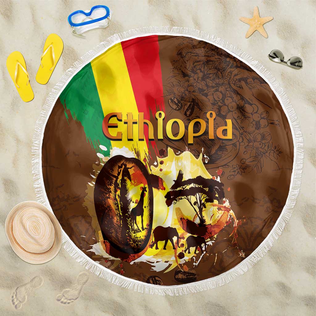 Ethiopia's Pride - Coffee Culture Beach Blanket