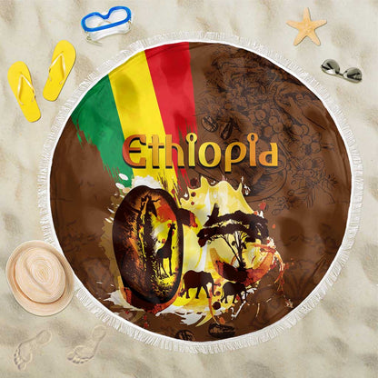 Ethiopia's Pride - Coffee Culture Beach Blanket