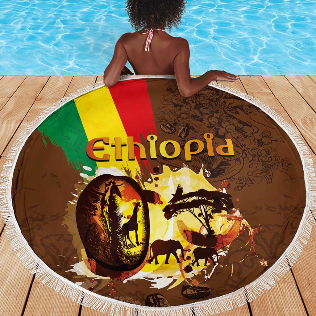 Ethiopia's Pride - Coffee Culture Beach Blanket