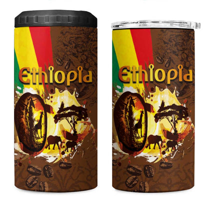 Ethiopia's Pride - Coffee Culture 4 in 1 Can Cooler Tumbler