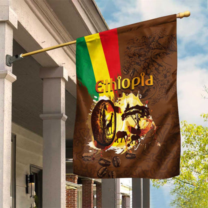 Ethiopia's Pride - Coffee Culture Garden Flag