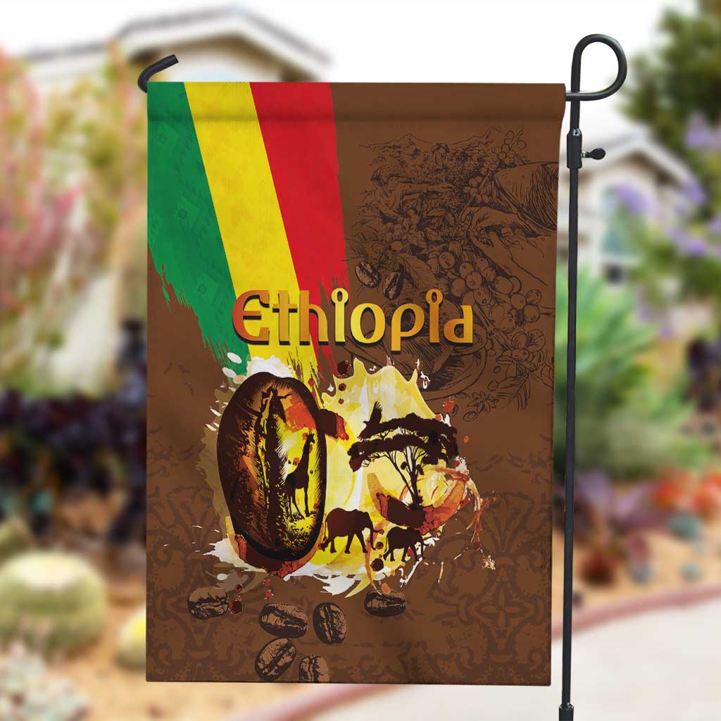 Ethiopia's Pride - Coffee Culture Garden Flag