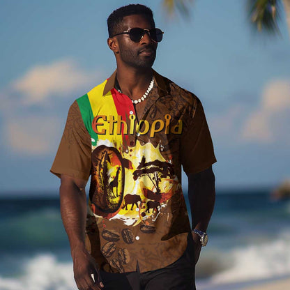 Ethiopia's Pride - Coffee Culture Hawaiian Shirt