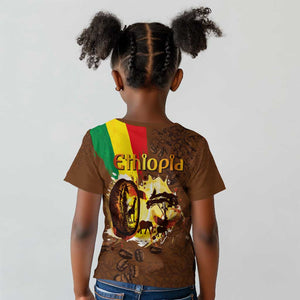 Ethiopia's Pride - Coffee Culture Kid T shirt