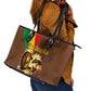 Ethiopia's Pride - Coffee Culture Leather Tote Bag