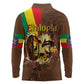 Ethiopia's Pride - Coffee Culture Long Sleeve Polo Shirt