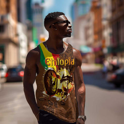 Ethiopia's Pride - Coffee Culture Men Tank Top