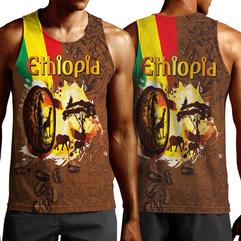 Ethiopia's Pride - Coffee Culture Men Tank Top
