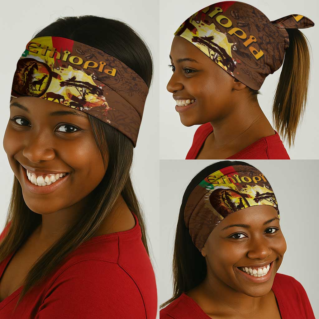 Ethiopia's Pride - Coffee Culture Neck Gaiter - African Pride