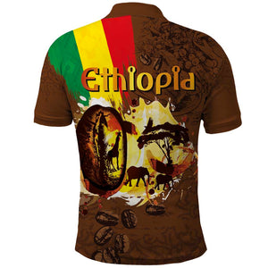 Ethiopia's Pride - Coffee Culture Polo Shirt