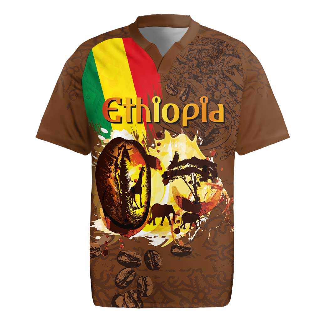 Ethiopia's Pride - Coffee Culture Rugby Jersey