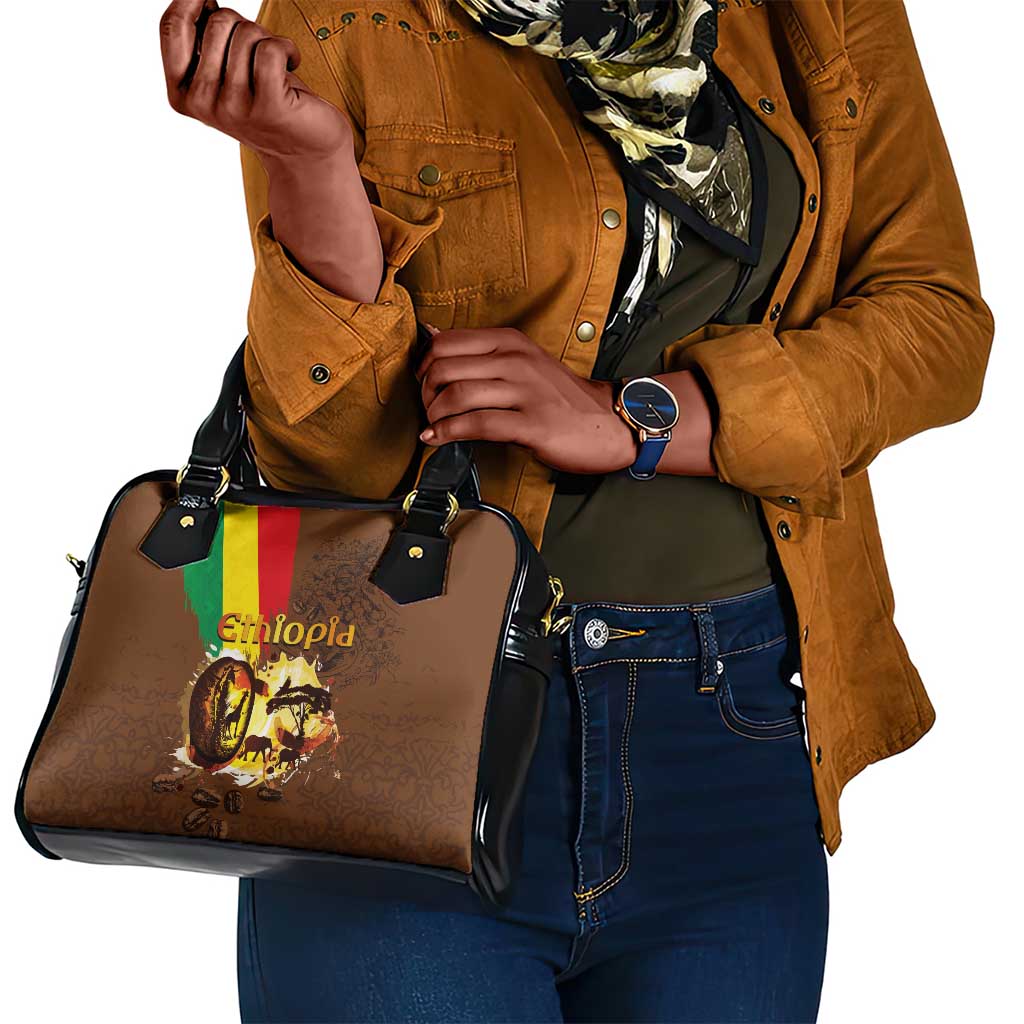 Ethiopia's Pride - Coffee Culture Shoulder Handbag