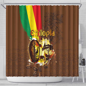 Ethiopia's Pride - Coffee Culture Shower Curtain